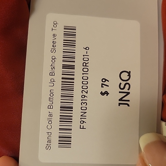 U18 JNSQ 100% Silk Blouse - Picture 13 of 15